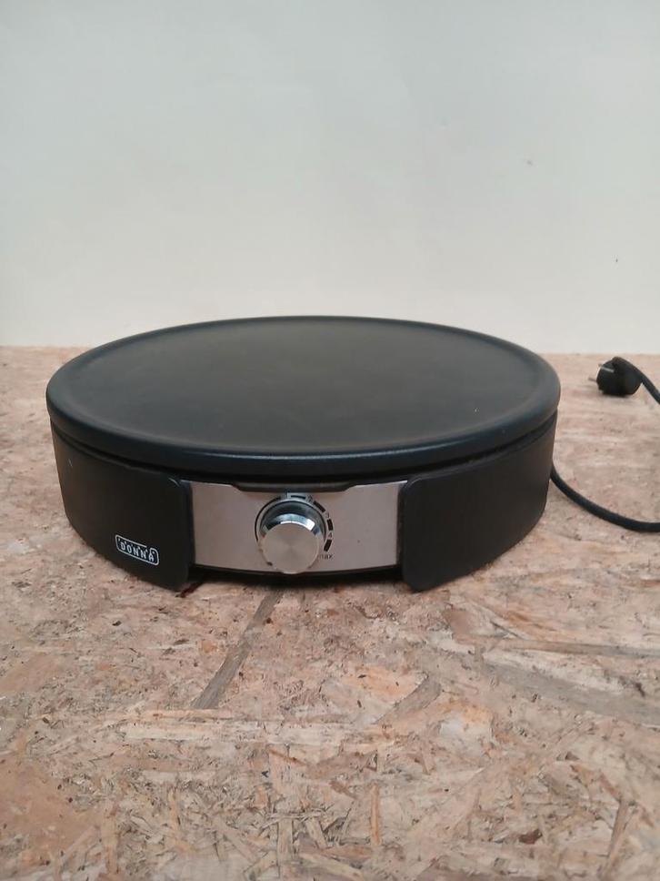 Donna Crêpe Maker - Perfecte Crêpes Thuis!, Witgoed en Apparatuur, Contactgrills, Gebruikt, Uitneembare platen, Ophalen of Verzenden