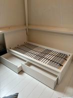 IKEA Malm Bed 105cm + Lattenbodem & Lades - Prima Staat!, Ophalen, Eenpersoons, Zo goed als nieuw, Overige maten
