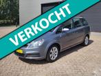 Opel Zafira 1.8 Ess, 7P, CruisC, Airco,2eig,152dkm,APK09/26!, Stof, Zwart, 4 cilinders, Metallic lak