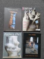 4 catalogi, tijdschiften over franse moderne karamiek, Verzenden, Gebruikt