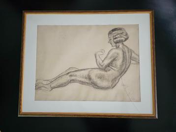 Tekening  Jan Altink  Origineel werk  Gesigneerd beschikbaar voor biedingen