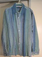 061 - overhemd XL van String Theory, Kleding | Heren, Overhemden, Halswijdte 43/44 (XL), Verzenden, Blauw, String Theory