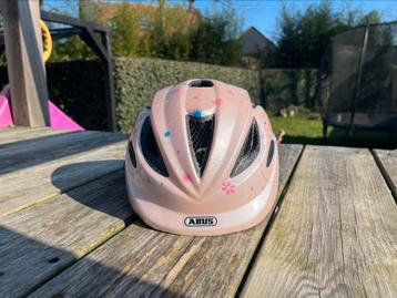 Fietshelm ABUS ANUKY maat S 46-52cm roze uiltjes beschikbaar voor biedingen