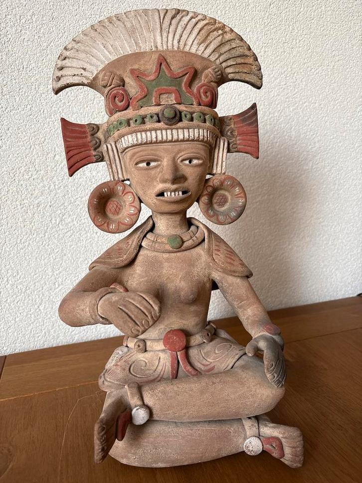 Antiek Maya Beeld, Antiek en Kunst, Kunst | Beelden en Houtsnijwerken, Ophalen