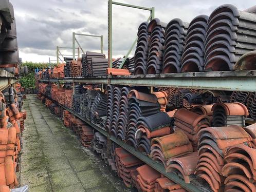 dakpannenhandel Oude Nijeweme, Doe-het-zelf en Verbouw, Dakpannen en Dakbedekking, Gebruikt, Dakpannen, Steen of Klei, Overige kleuren