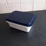 Tupperware Botervloot - Blauw/Wit, Huis en Inrichting, Ophalen of Verzenden, Zo goed als nieuw, Wit, Overige typen