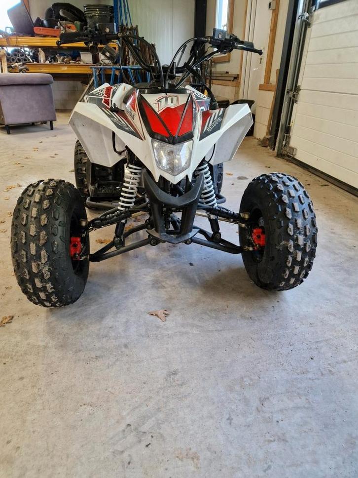 Quad 125cc, Fietsen en Brommers, Minibikes, Midibikes en Pitbikes, Zo goed als nieuw, Overige typen, Ophalen