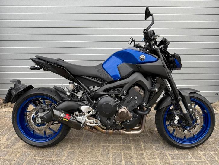 Yamaha MT-09 2018 akrapovic!, Motoren, Motoren | Yamaha, Particulier, Naked bike, meer dan 35 kW, 3 cilinders, Motorrijbewijs A