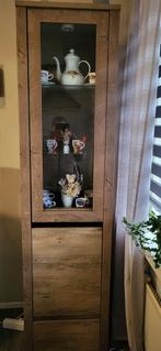 Vitrinekast VEDDE , Huis en Inrichting, Ophalen, 50 tot 100 cm, Glas, 150 tot 200 cm
