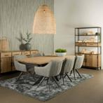 *OPRUIMING* Eetkamertafel Eettafel Luna €675,- NU €499,- (6), Eikenhout, Tafel Eettafel Eetkamertafel Luna Gratis Bezorging, Vijf personen of meer