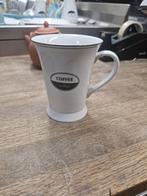 Witte koffiekop, Huis en Inrichting, Keuken | Servies, Ophalen, Nieuw, Overige stijlen, Kop(pen) en/of Schotel(s)