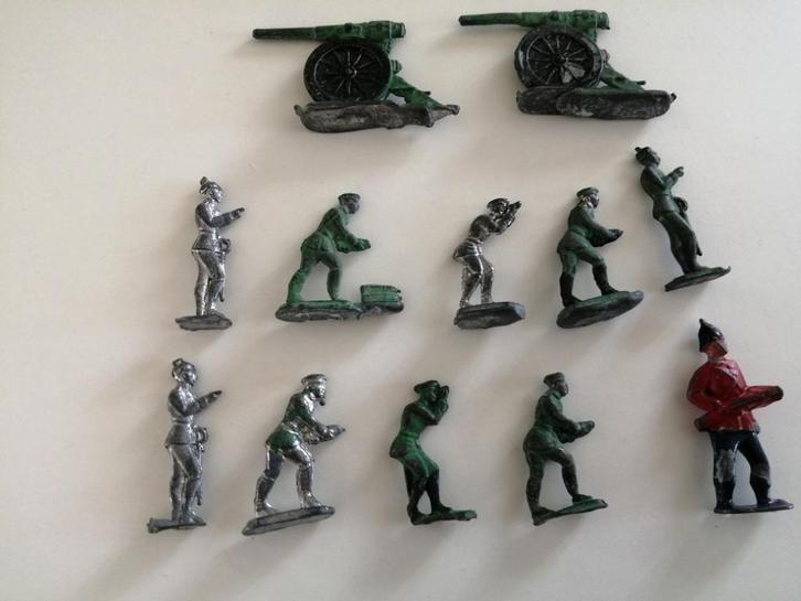 Antiek soldaatjes tinnen, Antiek en Kunst, Antiek | Speelgoed, Ophalen of Verzenden