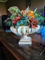 Complete bloemen stuk, Ophalen of Verzenden, Zo goed als nieuw