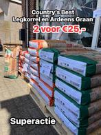 Superactie legkorrel en kippen graan - 2 voor €25,-, Ophalen, Drinken en Voederen, Info@dierenwinkel-hetgroenewoud.nl, België