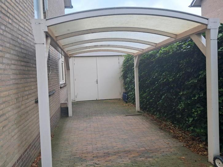 Carport aluminium met polycabonaat dakplaten, Tuin en Terras, Overkappingen, Zo goed als nieuw, Carport, Ophalen