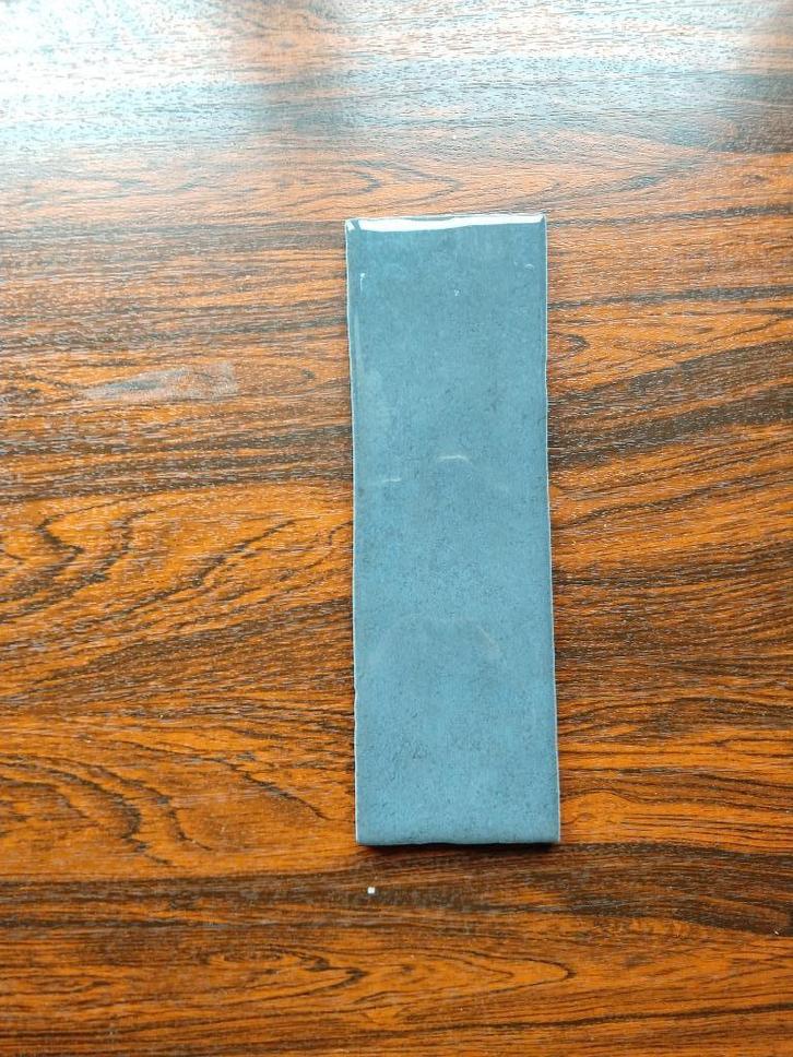 tegels blauwgrijs restant, Doe-het-zelf en Verbouw, Tegels, Nieuw, Wandtegels, Keramiek, 20 tot 40 cm, Minder dan 20 cm, Minder dan 5 m²