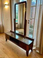 Antieke Kaptafel met Passpiegel - Begin 20e Eeuw, Ophalen