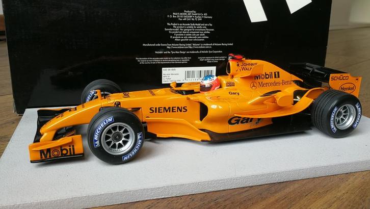 Minichamps McLaren MP4-20 Gary Paffett F1 1/18, Hobby en Vrije tijd, Modelauto's | 1:18, Zo goed als nieuw, Auto, MiniChamps, Ophalen of Verzenden