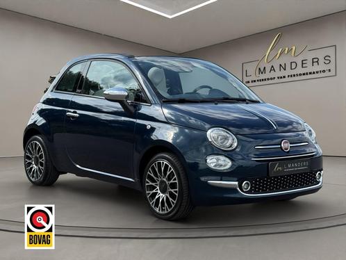 Fiat 500C 1.0 Hybrid Star 2020 BLAUW | Cabrio | Apple CarPla, Auto's, Fiat, Bedrijf, 500C, ABS, Airbags, Airconditioning, Android Auto