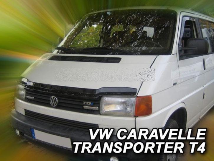 steenslagspoiler motorkapspoiler zwart pasvorm oa T4 5 T6, Auto diversen, Tuning en Styling, Ophalen of Verzenden