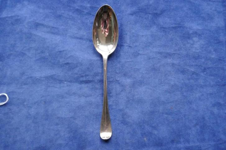 Zilveren dinerlepel Andries Vis Amsterdam 1781, Antiek en Kunst, Antiek | Goud en Zilver, Zilver, Ophalen of Verzenden