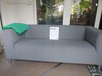 Klippan bank grijs met extra groene Klippan hoes., Huis en Inrichting, Banken | Bankstellen, Ophalen, Gebruikt, 150 tot 200 cm