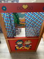 Leuke poppenkast met 22 handpoppen, Kinderen en Baby's, Speelgoed | Poppen, Ophalen, Gebruikt