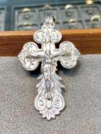 925 Zilveren Kruishanger, Nieuw, Ophalen of Verzenden, Kruis of Symbool, Zilver
