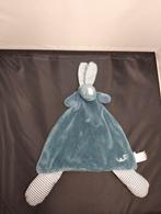 Bambino knuffeldoekje/ tutdoekje konijn, blauw, Ophalen
