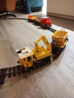 Playmobil trein met 2 locomotieven compleet, Kinderen en Baby's, Ophalen, Gebruikt, Complete set