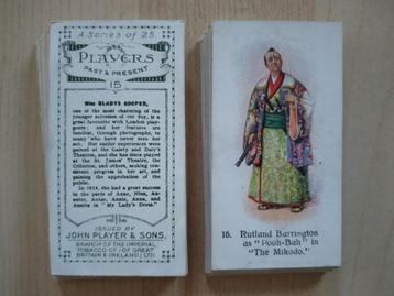 Players Past & Present complete set 25 cigarette cards 1916 beschikbaar voor biedingen