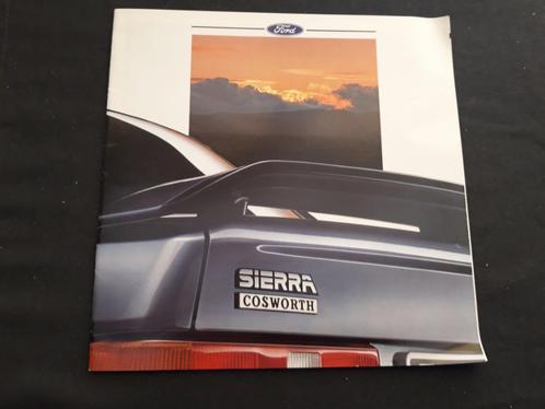 Folder Ford Sierra Cosworth modeljaar 1988, Boeken, Auto's | Folders en Tijdschriften, Zo goed als nieuw, Ford, Ophalen of Verzenden