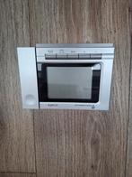 Cresta klok met verlichting, altaar en projectie, Huis en Inrichting, Ophalen of Verzenden, Zo goed als nieuw, Digitaal, Wekker of Tafelklok