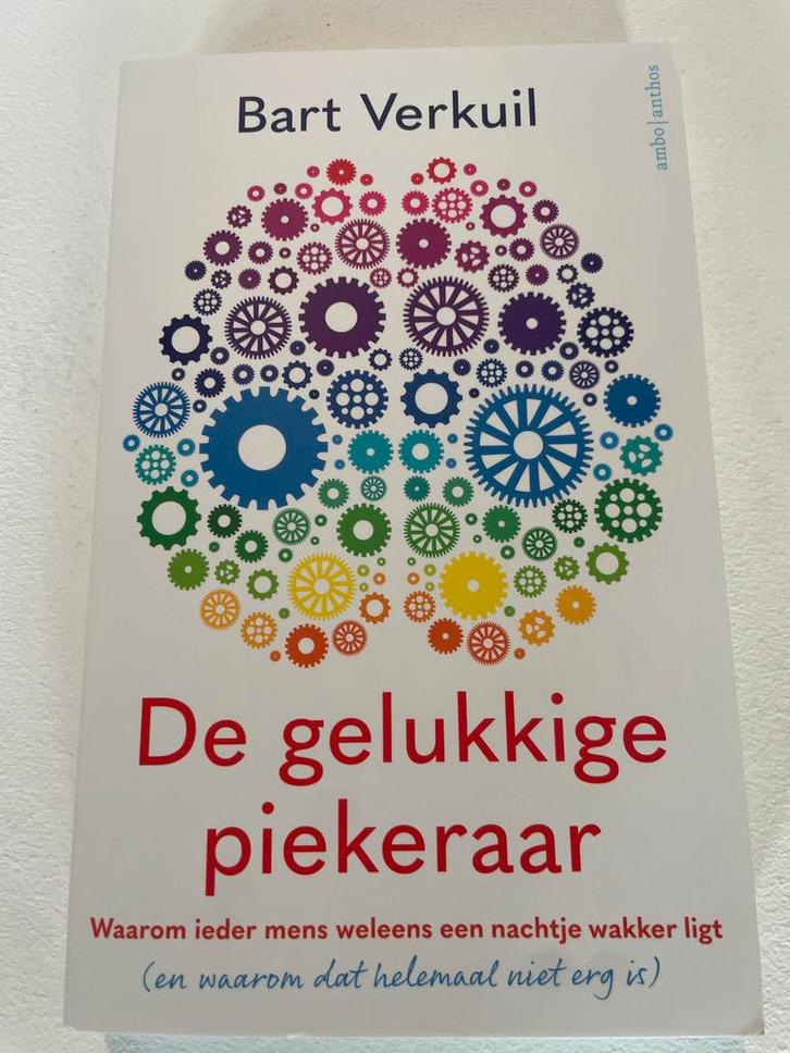 De gelukkige piekeraar - Bart Verkuil, Boeken, Psychologie, Zo goed als nieuw, Overige onderwerpen, Ophalen of Verzenden