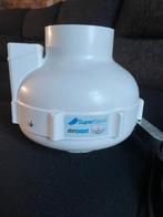 Buisventilator G-Tools 125 mm werkend, Ophalen of Verzenden, Zo goed als nieuw, Afzuiger