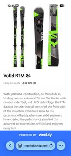 Volkl TRM 84 UVO Tip and Tail Rocker, lengte 182, Carve, Skiën, Ski's, Ophalen