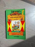 Boek: binnenspelletjes voor jong en oud, Ophalen of Verzenden, Gelezen, Overige onderwerpen, Geschikt voor kinderen