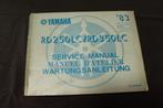 Yamaha RD250LC RD350LC 1983 motorcycle service manual RD 350, Ophalen of Verzenden, Yamaha