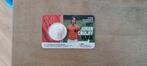 Coincard Johan Cruijff BU, Ophalen of Verzenden, Koningin Beatrix, Euro's, Losse munt