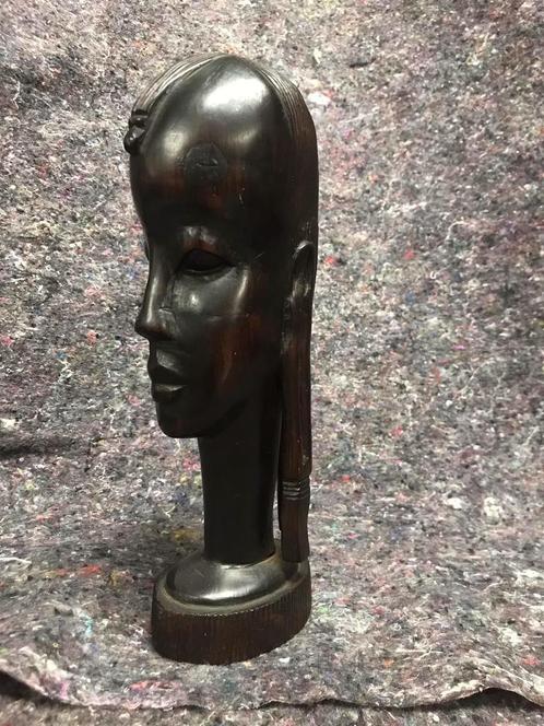 Afrikaans Ebbenhouten Houtsnijwerk, 26cm, Antiek en Kunst, Kunst | Beelden en Houtsnijwerken, Ophalen