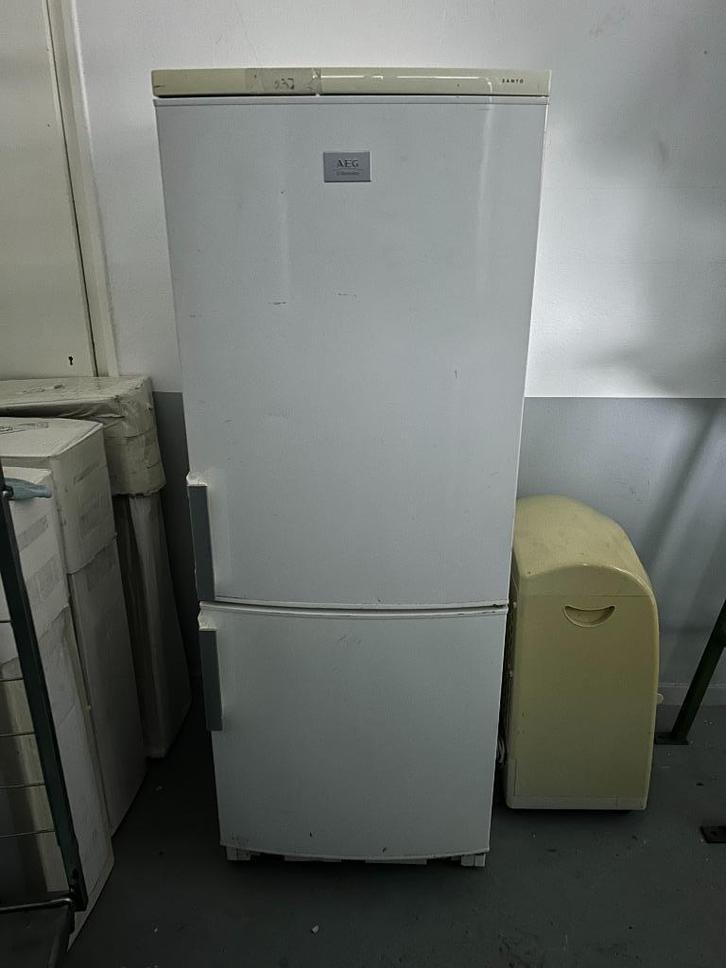 AEG santo koelvries combinatie gebruikt aparte vriezer, Witgoed en Apparatuur, Koelkasten en IJskasten, Gebruikt, Met aparte vriezer