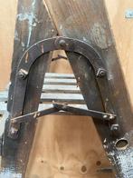 Vintage / industriële Houten Trap/ladder, Doe-het-zelf en Verbouw, Ladders en Trappen, Ophalen, Gebruikt, Trap, Opvouwbaar of Inschuifbaar