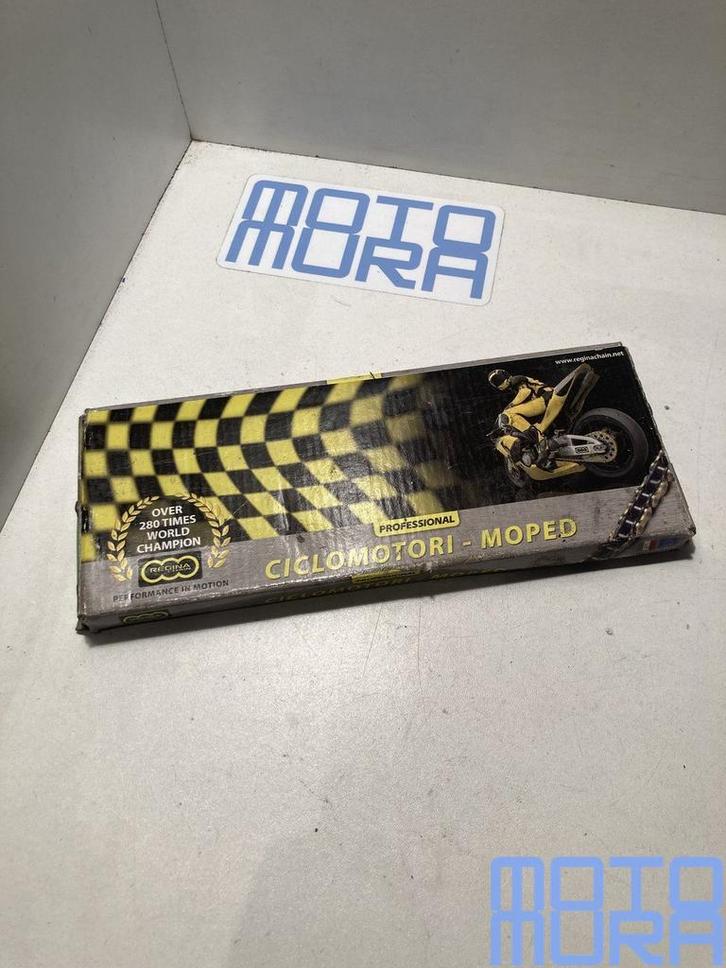 Regina 415 ORO Ketting 130 schakels met klinkschakel 415 ORO, Motoren, Onderdelen | Merk-onafhankelijk, Nieuw, Ophalen of Verzenden