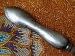 Antieke Engelse veterhaak met handvat van zilver 16,6 cm., Antiek en Kunst, Ophalen of Verzenden, Zilver