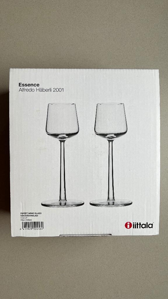 Iittala Essence port likeur glazen 15cl Helder 2 stuks NIEUW, Ophalen, Nieuw, Overige typen