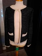 Lurex vest, Maat 38/40 (M), Zwart, Ophalen of Verzenden, Zo goed als nieuw