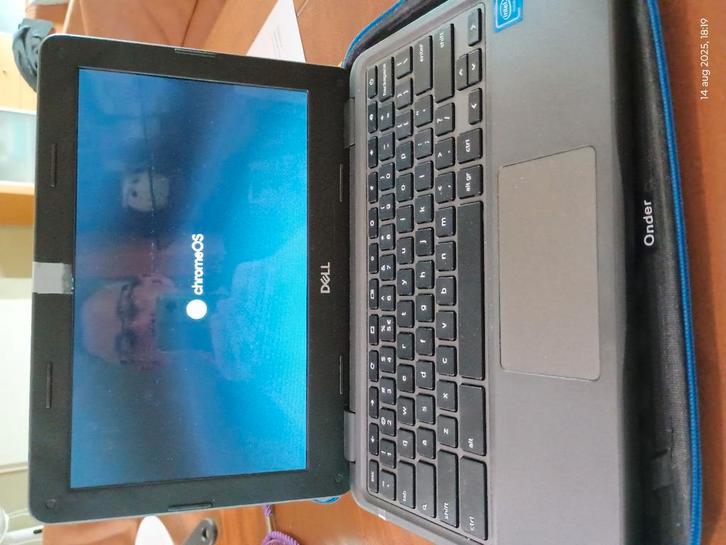 Dell 3100 chromebook 11,6" incl beschermcase en lader, Computers en Software, Chromebooks, Zo goed als nieuw, 11 inch, 4 GB of minder