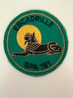 Patch Franse Luchtmacht Escadrille SPA 161, Ophalen of Verzenden, Luchtmacht, Overige gebieden, Embleem of Badge