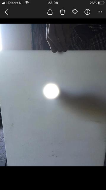 Plexiglas opaalplaat melk kunststof plaat afscheiding wand beschikbaar voor biedingen