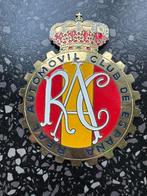 RAC Real Automovil Club De Espana embleem tbv Oldtimer auto, Ophalen of Verzenden, Gebruikt, Gebruiksvoorwerp
